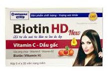 Biotin HD Vitamin C - Dầu Gấc Hải Dương (H/100v)