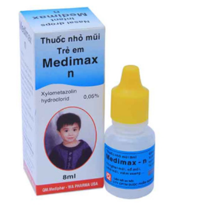 Medimax-n Xylometazolin QM Mediphar (Cọc/10 lọ/10ml)