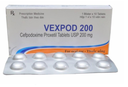 [T14765] Vexpod Cefpodoxim 200 Y-MED (H/10v) date 10/2027