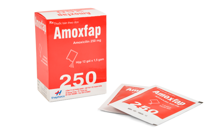 Amoxfap 250mg Thephaco (H/12g)