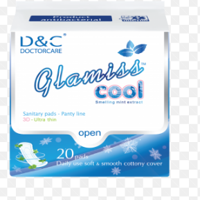 Băng vệ sinh Doctor Care Glamiss Cool hàng ngày (Gói /20 miếng ) xanh dương