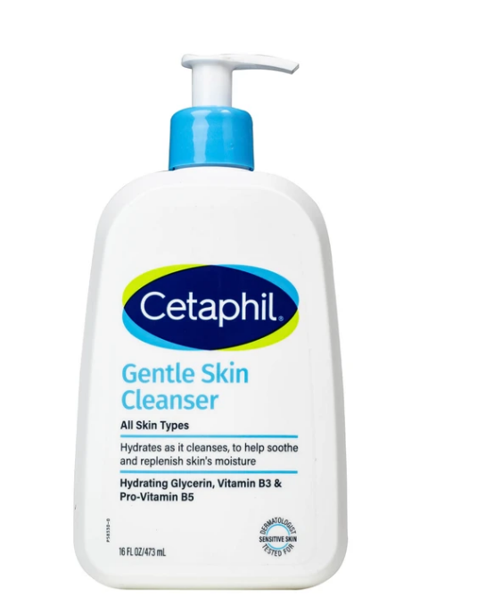 Sữa rửa mặt Cetaphil gentle skin cleanser (Chai/473ml)