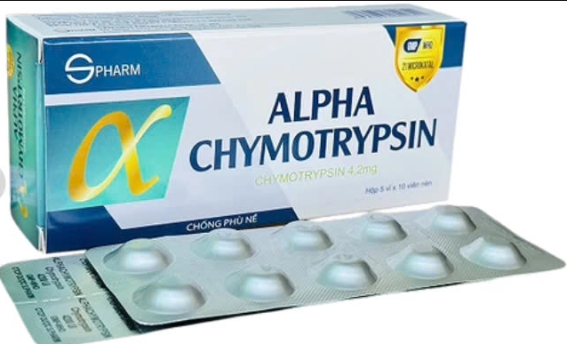 Alphachymotrypsin 4200 Spharm (H/50v)