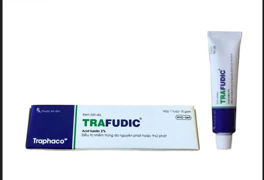 Trafudic Acid fusidic 2% Traphaco (Tuýp/15g) date 01/2027