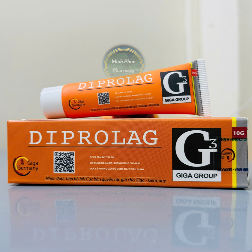 Diprolag G3 Cream Giga-Germany (Tuýp/10g) (Dipolac nội)