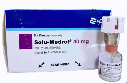 Solu Medrol 40mg Pfizer (H/10lọ/1ml) date 10/2026