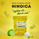 [T15073] Kẹo ngậm chanh muối Ningica Nam Dược (Bịch/10 túi) date 03/2027