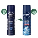 [T15095] Xịt ngăn mùi Nivea Men mát lạnh Cool Kick Thái Lan (Chai/150ml)