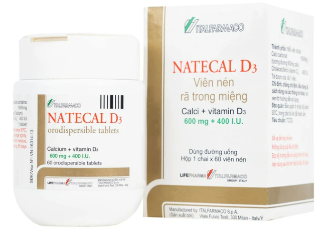 Natecal D3 Italfarmaco (H/Lọ/60v) Date 03/2027