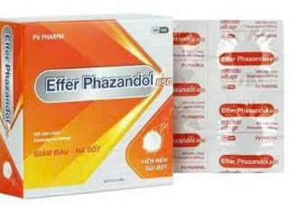 Effer Phazandol 650 Phúc Vinh (H/20v) Màu Cam