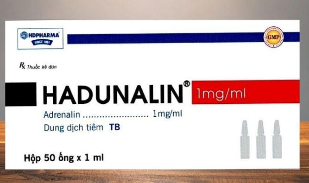 Hadunalin Adrenalin 1mg/ml Hải Dương (H/50o)