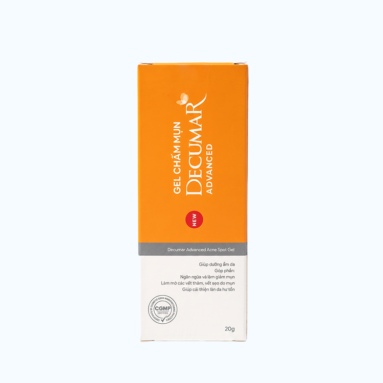 Gel chấm mụn Decumar Advanced CVI (Tuýp/20g)
