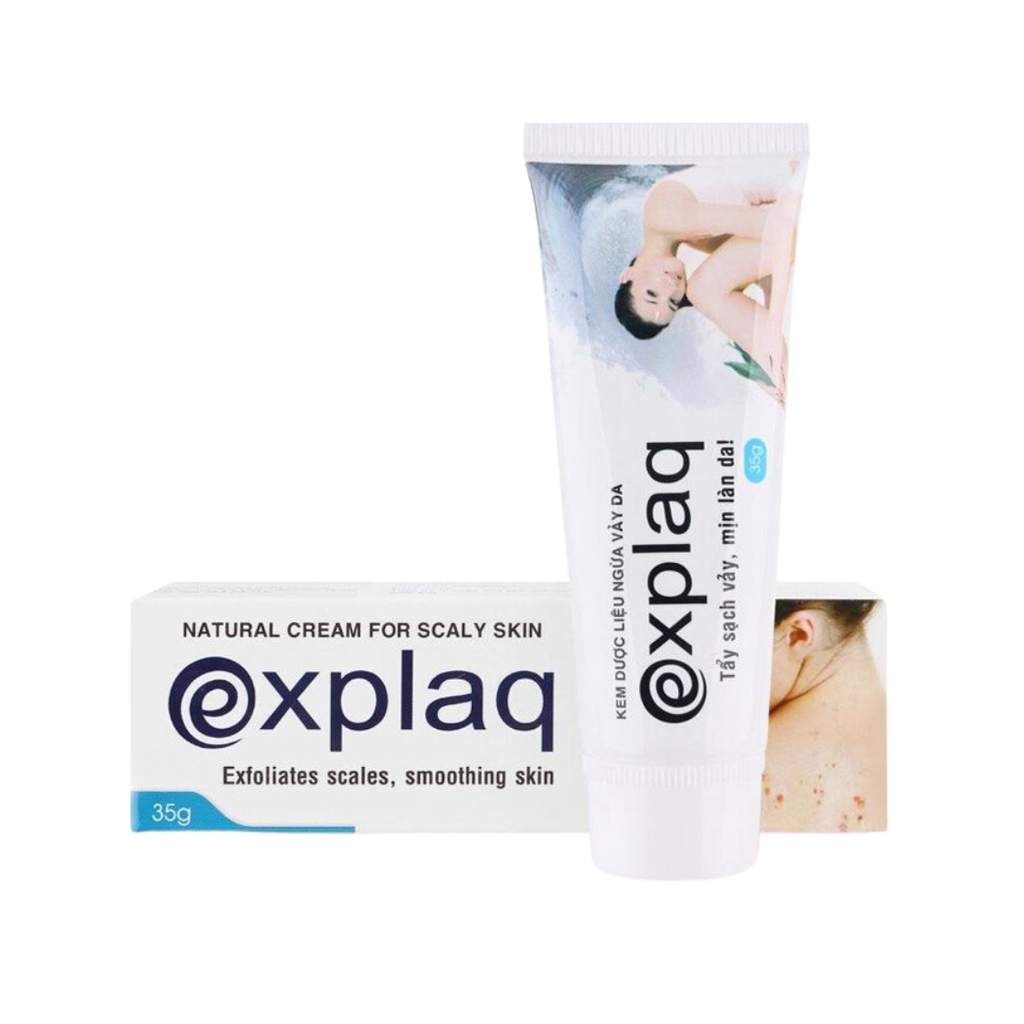Kem dược liệu ngừa vảy da Explaq Spapharco (Tuýp/35g)