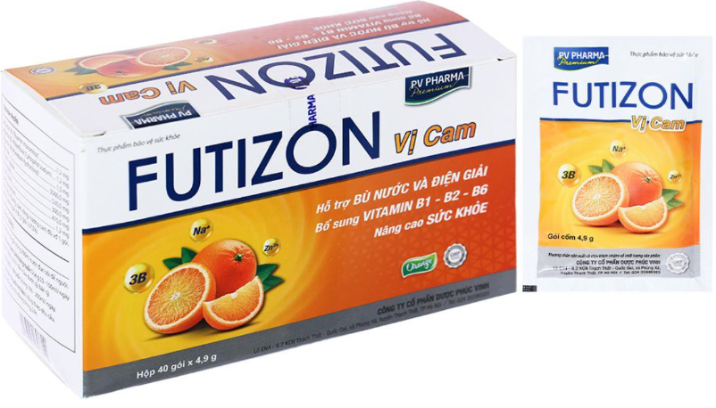Điện giải Futizon Vị Cam Phúc Vinh (H/40 gói)