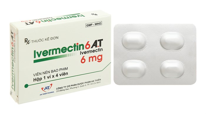 Ivermectin 6mg Tablets An Thiên (H/4v) Date 06/2025