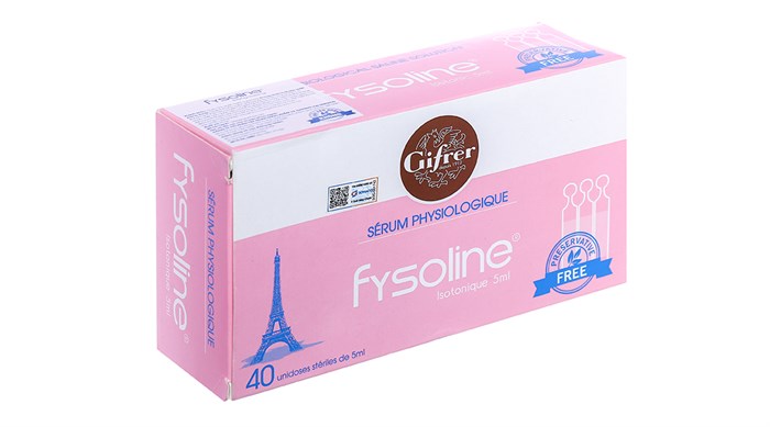 Fysoline Isotonique Gifrer (H/40o/5ml) (Hồng)