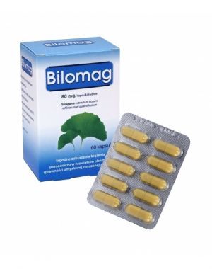  Bilomag Ginkgo Biloba 80mg Natur Produkt Balan (H/60v)