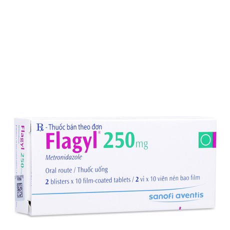 Flagyl Metronidazol 250mg Sanofi (H/20v) date 12/2025