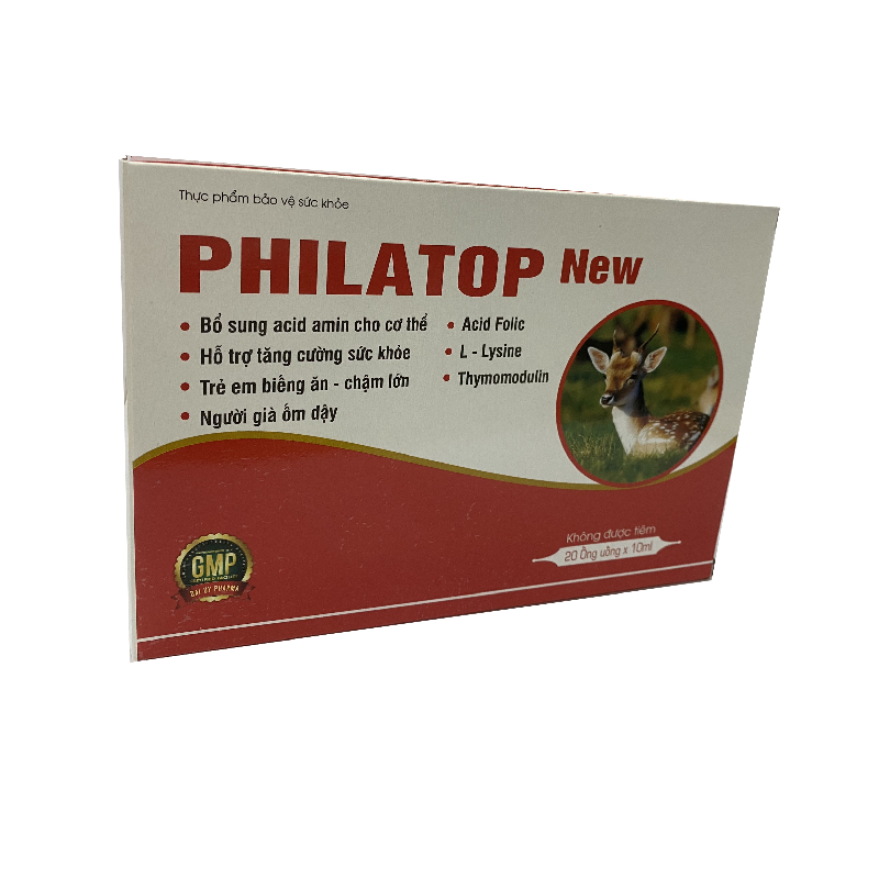 Philatop New ống thủy tinh Đại Uy (H/20o/10ml)