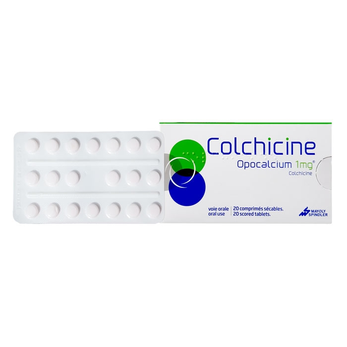 Colchicine 1mg Mayoly Spindler Pháp (H/20v)