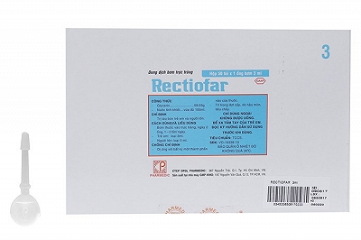 Rectiofar thụt trẻ em Pharmedic (Hộp/50o/3ml) Date 12/2025