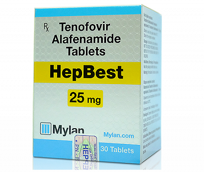 Hepbest Đa Lê 25mg Mylan (Lọ/30v)