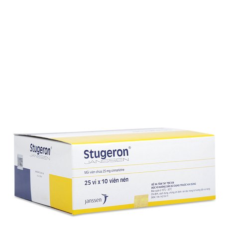  Stugeron 25mg Janssen (H/250v)
