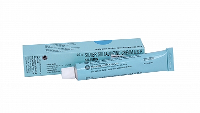 Silvirin Sulfadiazine Bạc Satyam Pharm (Tuýp/20g) date 02/2026