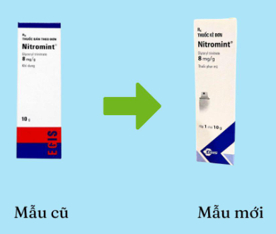 Nitromint Spray 8mg/g xịt khí dung Egis Hungary (Lọ/10g)