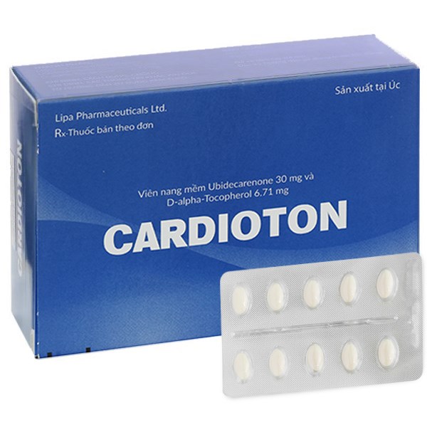 Cardioton Ubidecarenone 30mg Lipa Pharmaceuticals Úc (H/30v)