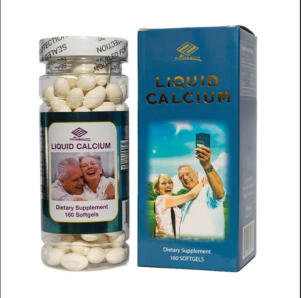 Liquid Calcium Nu Health (Lọ/160v)
