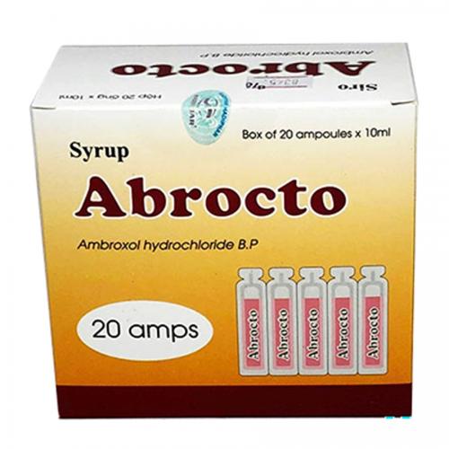 Abrocto Ambroxol 15mg Hà Tĩnh (H/20o/10ml)