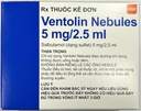 [T00168] Ventolin Nebules Salbutamol 5mg/2.5ml GSK (H/4v/5o) 