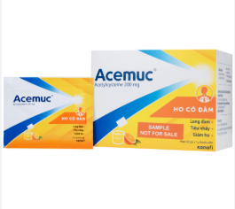 Acemuc Kids Acetylcysteine 200mg Sanofi (H/30gói)