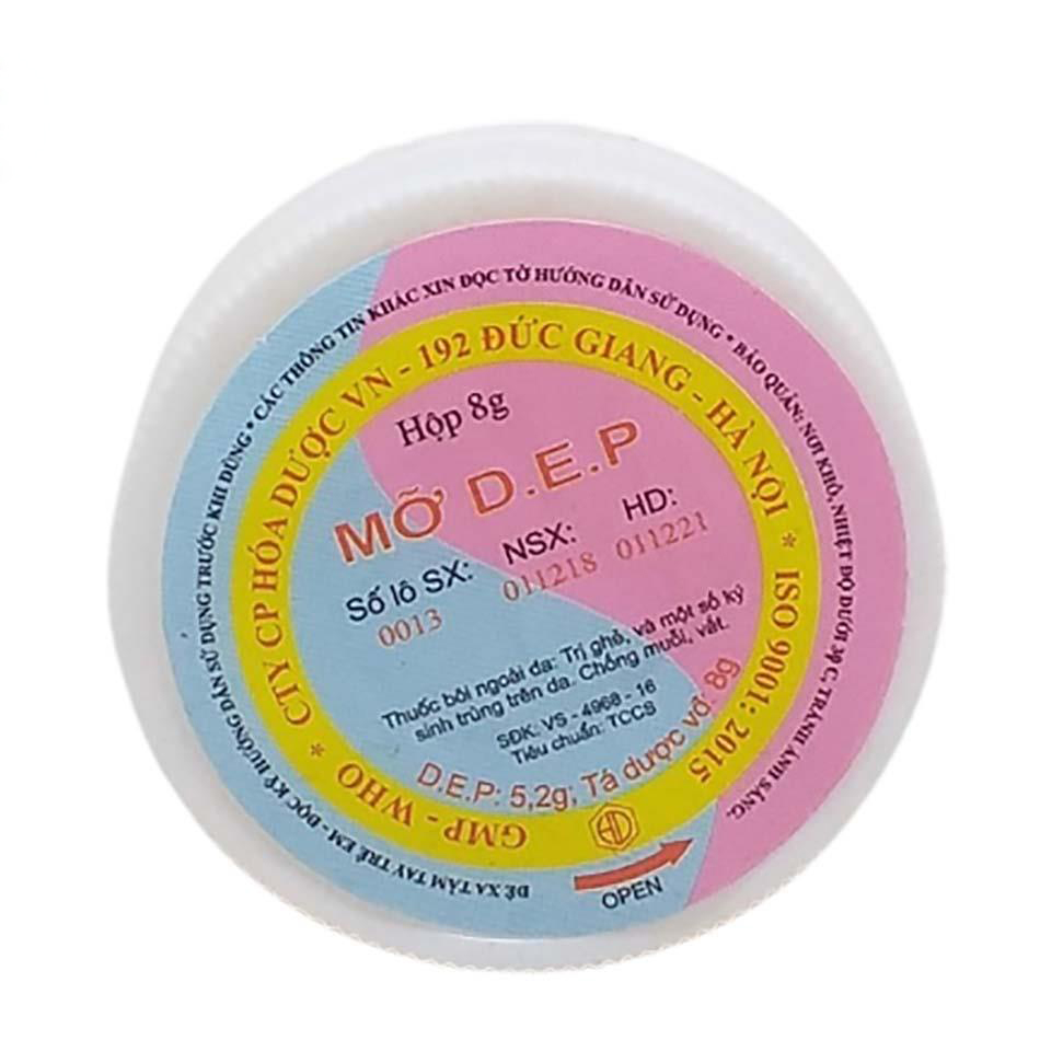  Dep mỡ Hóa Dược (Lọ/8g) 