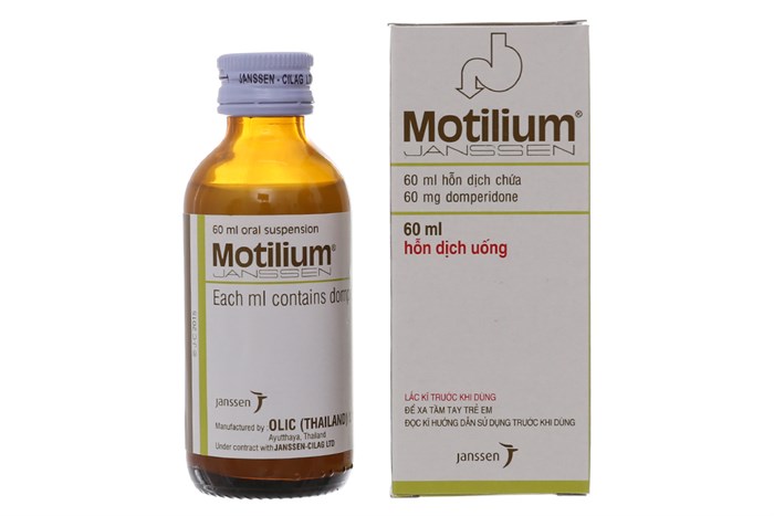 Motilium Siro Janssen Thái Lan (Lọ/60ml) date 07/2025