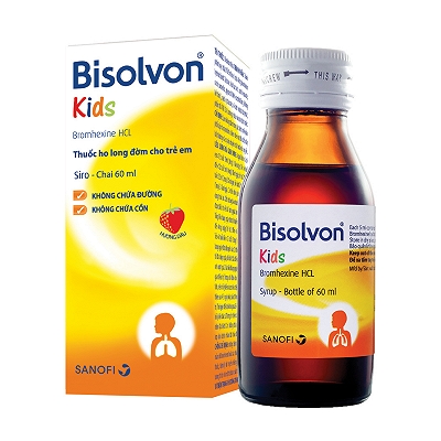 Bisolvon Bromhexin 4mg/5ml siro Boehringer (Lọ/60ml)