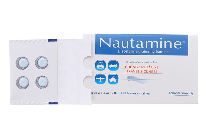 Nautamine Diphenhydramine Sanofi (H/80v)