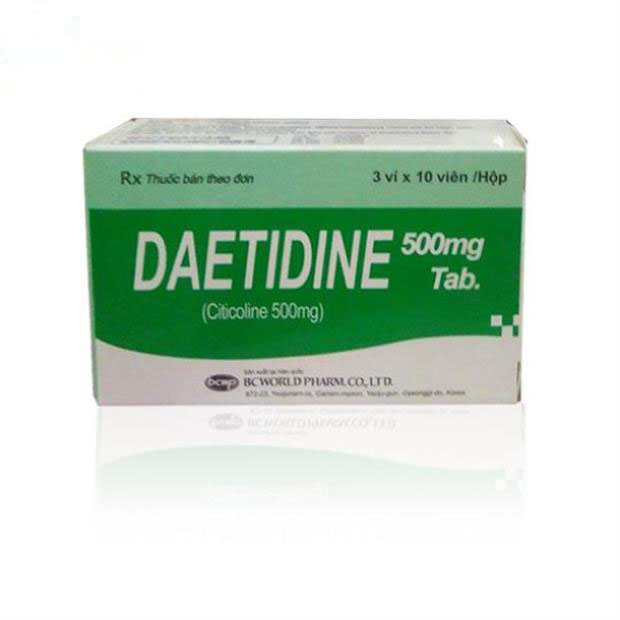 Daetidine Citicoline 500mg Hàn Quốc (H/30v)