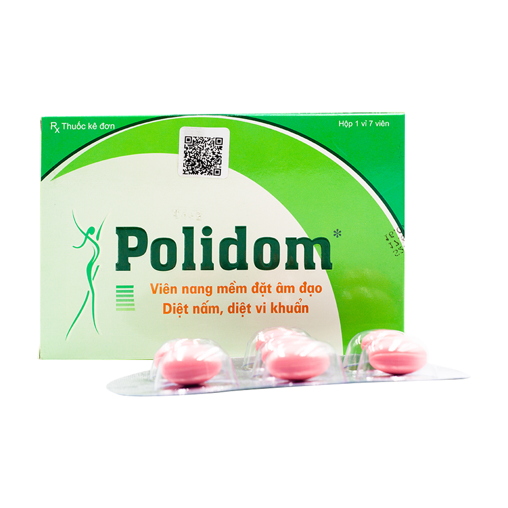 Polidom Olive Viên Đặt Phụ khoa Healthcare (H/7v)