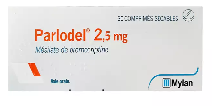 Parlodel 2,5mg Mylan (H/30v) date 07/2024