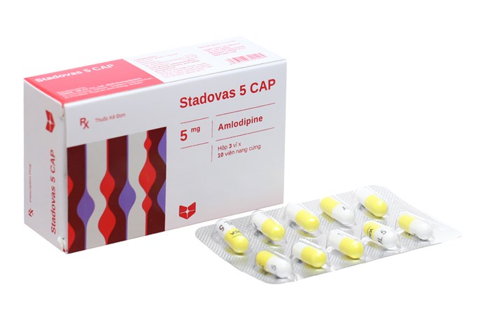 Stadovas 5 CAP Amlodipine 5mg Stella (H/30v)