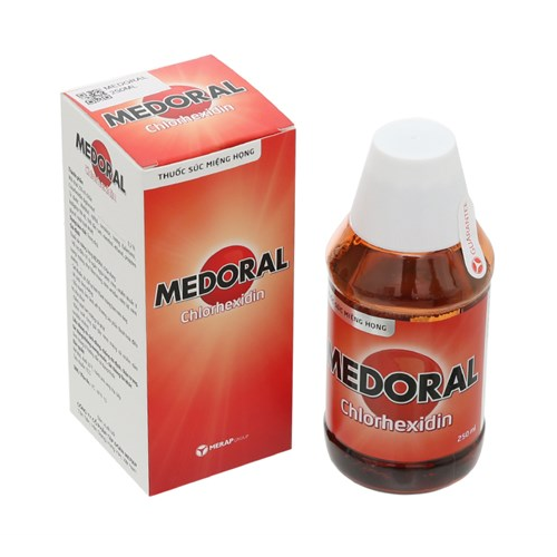Medoral  Chlorhexidine 0.2% Merap (Chai/250ml) 