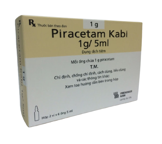  Piracetam Kabi 1g/5ml Kabi (H/12o/5ml)
