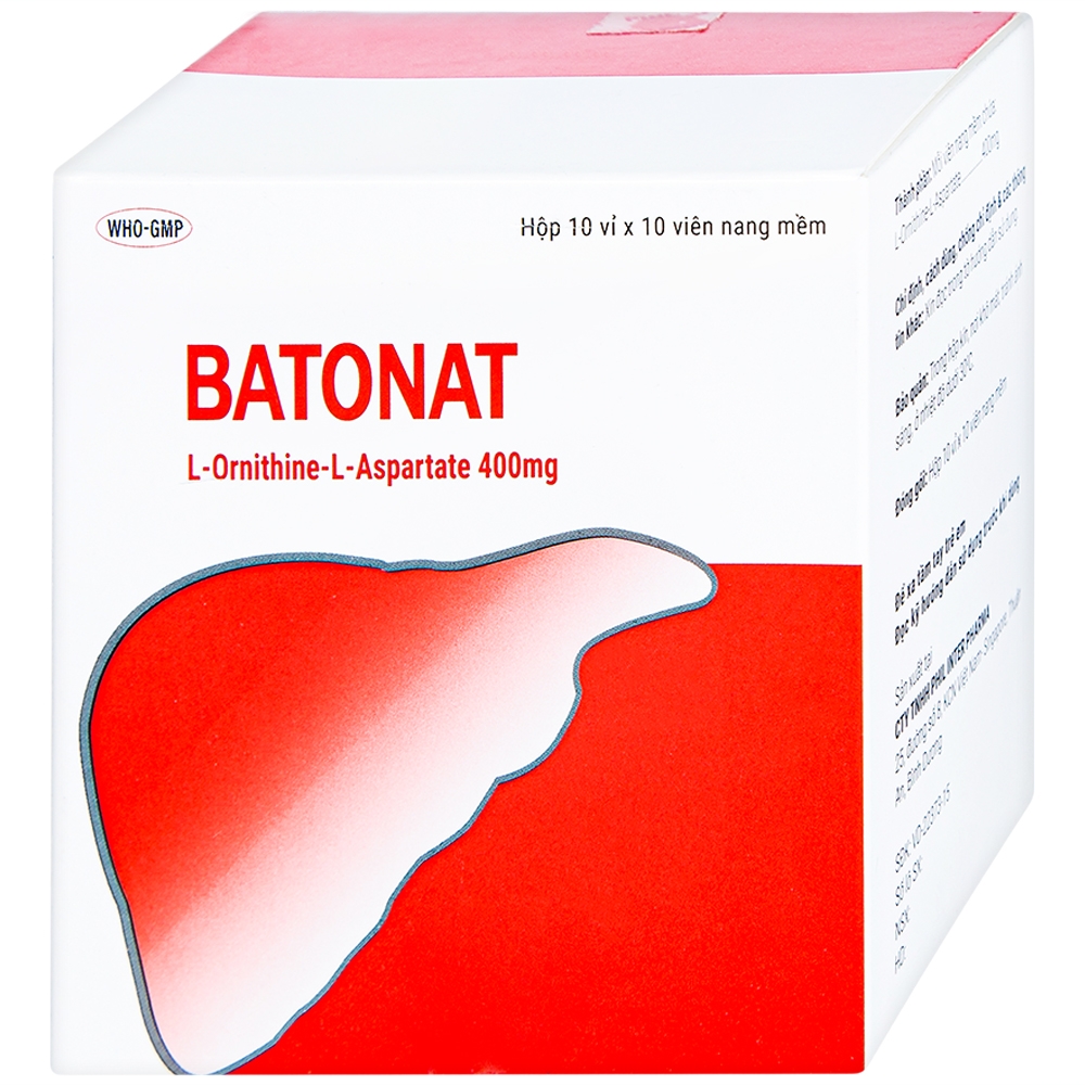 Batonat L Ornithin L Laspartat 400mg Philinterpharma (H/100v)