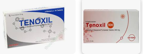 Tenoxil Tenfovir Disoproxil Fumarate 300mg Ấn Độ (H/30v)