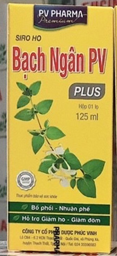 Bạch Ngân Pv Plus Siro Ho Phúc Vinh (Lọ/125ml)