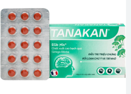 Tanakan Ginkgo biloba 40mg Pháp (H/30v) Date 08/2027
