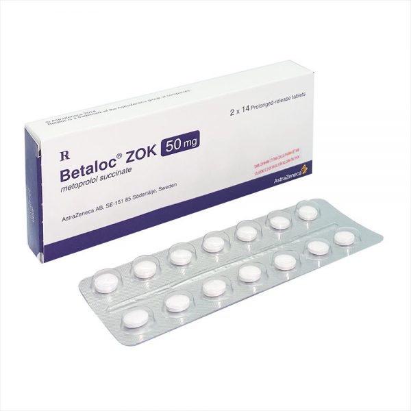 Betaloc Zok 50mg Astrazeneca (H/28v)