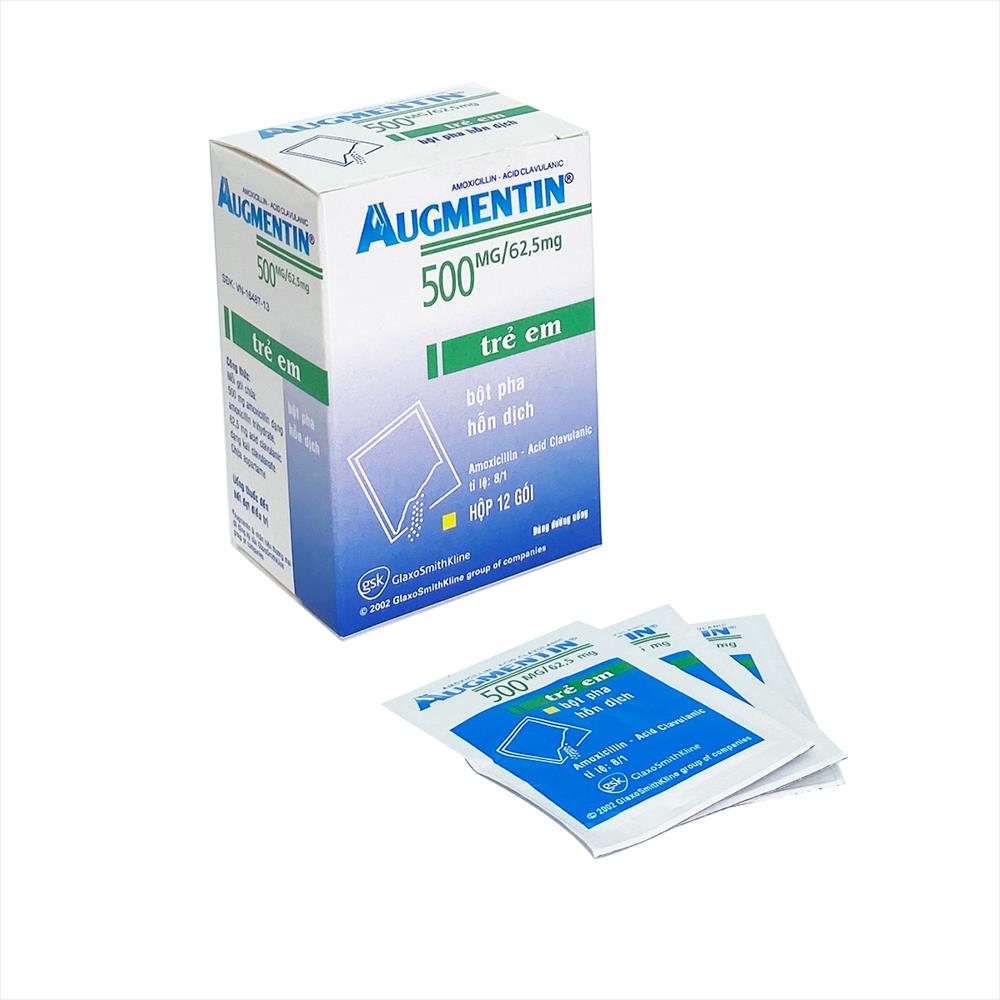Augmentin 500/62,5mg GSK (H/12g) (Date Cận)